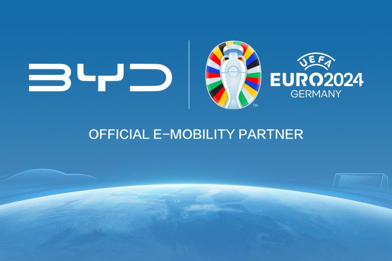 BYD se convierte en Patrocinador Oficial de movilidad eléctrica de la UEFA EURO 2024