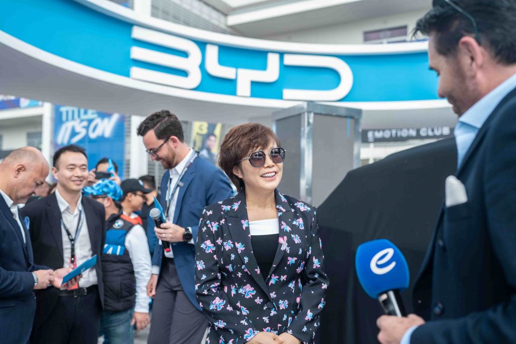 Stella Li, Vicepresidenta ejecutiva de BYD Company Limited y CEO de BYD Américas