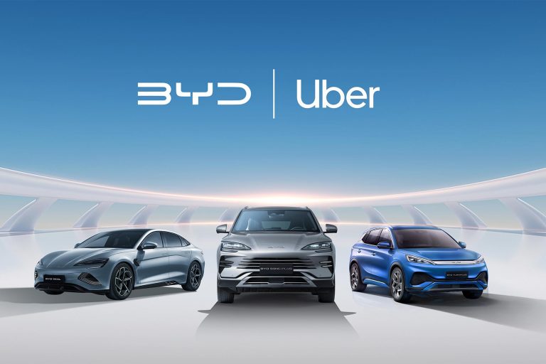 Uber y BYD anuncian una asociación estratégica